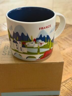 Amsterdam Starbucks coffee Cup Mug 14oz You Are Here Collection NEW in Box